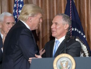 Pruitt's corporate takeover of EPA
