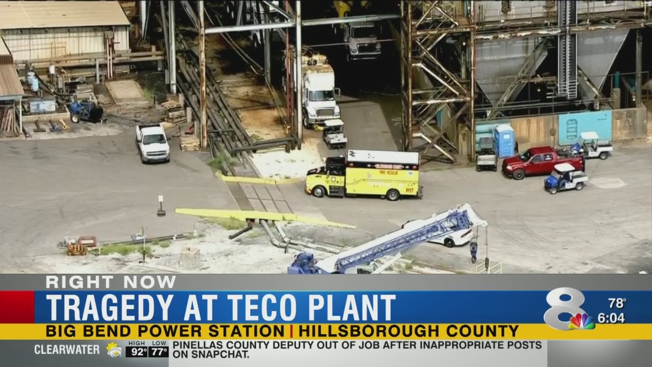 Two dead, four injured in accident at TECO power plant 